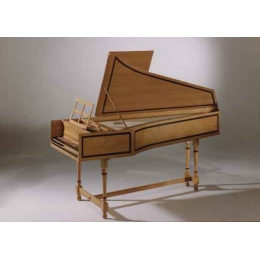 Neupert клавесин Blanchet, single manual, poplar