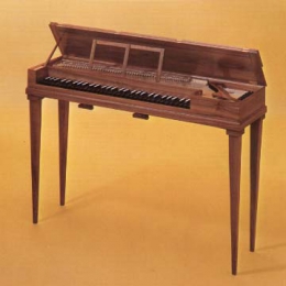 Neupert клавесин Mahr, oak