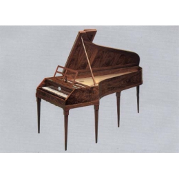 Neupert клавесин Mozart, mahogany
