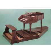 Neupert клавесин Pedal model, oak
